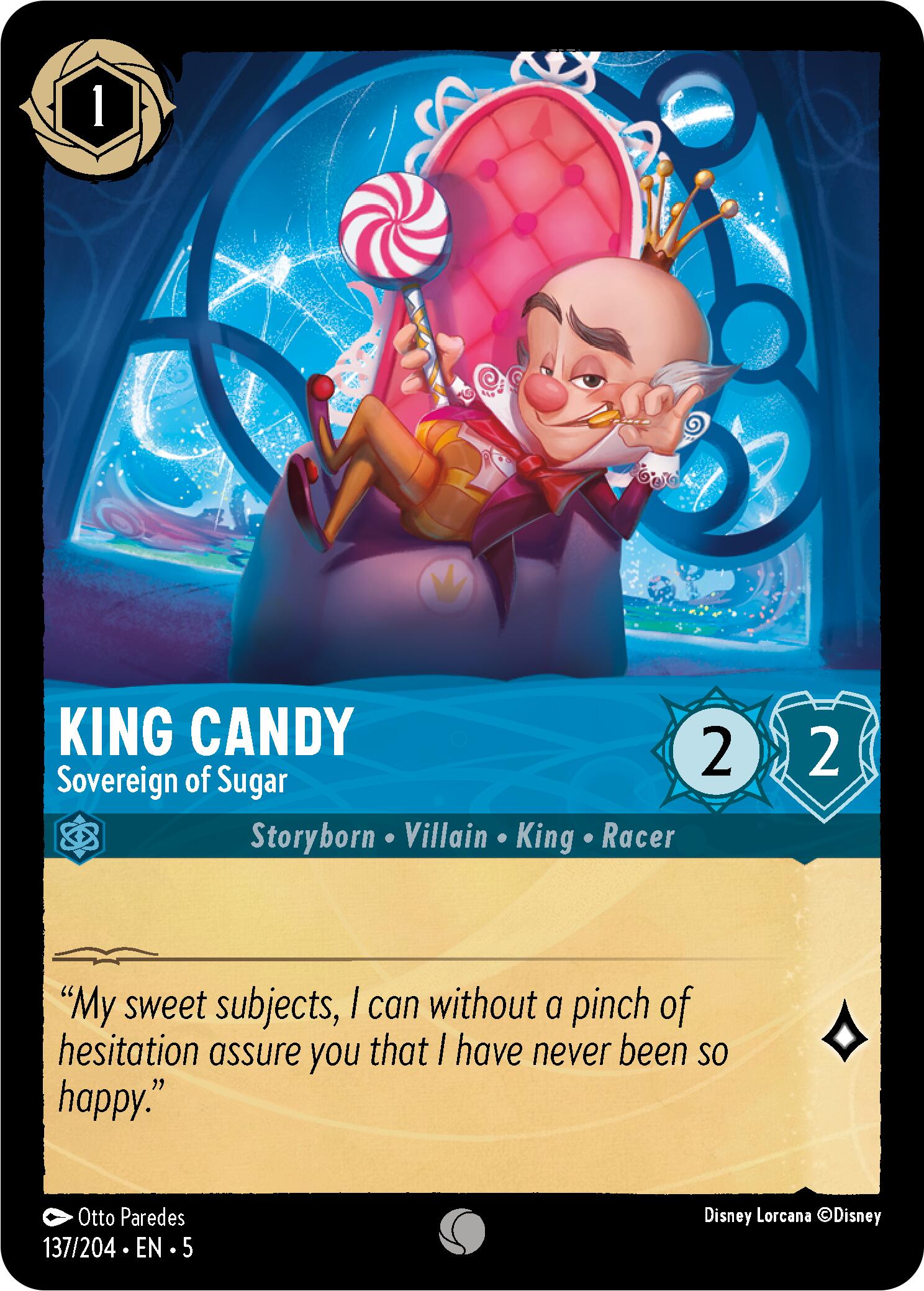King Candy - Sovereign of Sugar (137/204) [Shimmering Skies] | The CG Realm