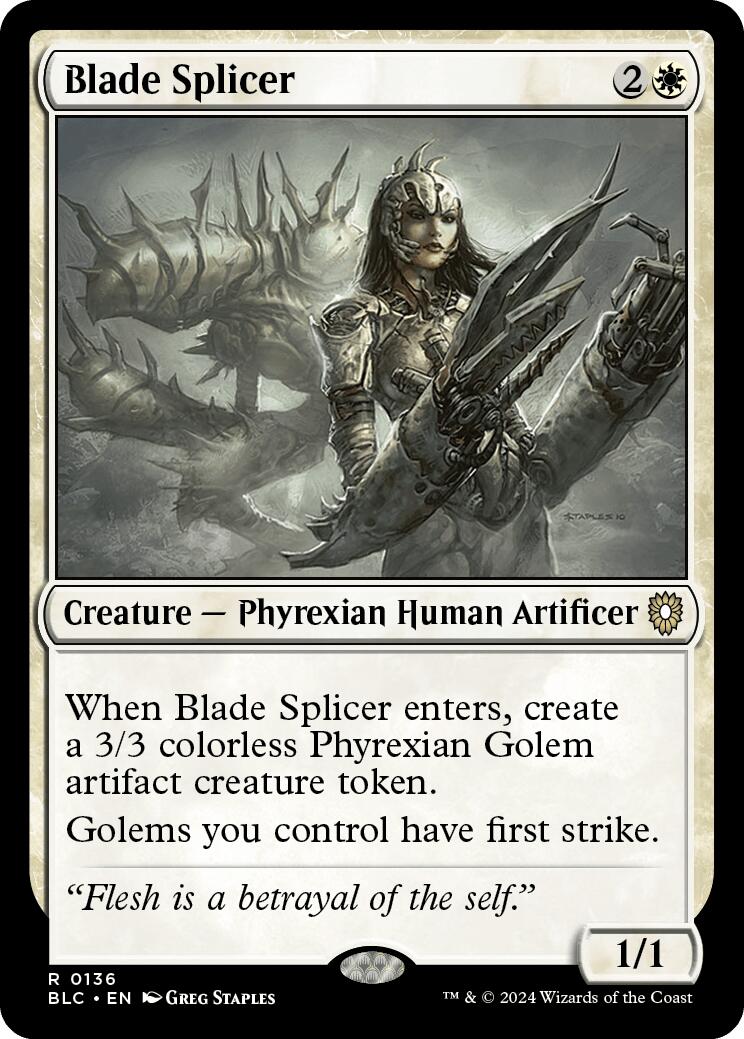 Blade Splicer [Bloomburrow Commander] | The CG Realm