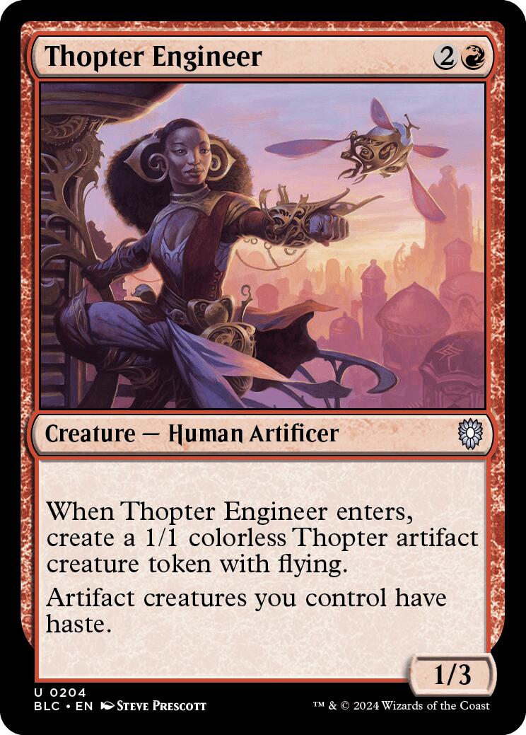 Thopter Engineer [Bloomburrow Commander] | The CG Realm