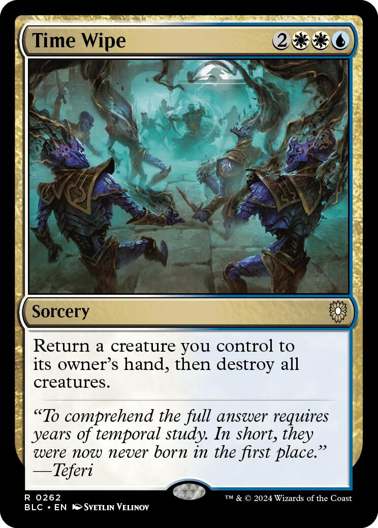 Time Wipe [Bloomburrow Commander] | The CG Realm
