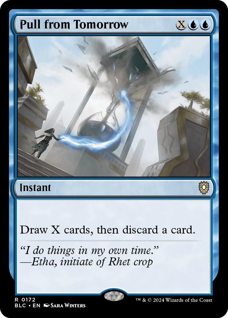Pull from Tomorrow [Bloomburrow Commander] | The CG Realm
