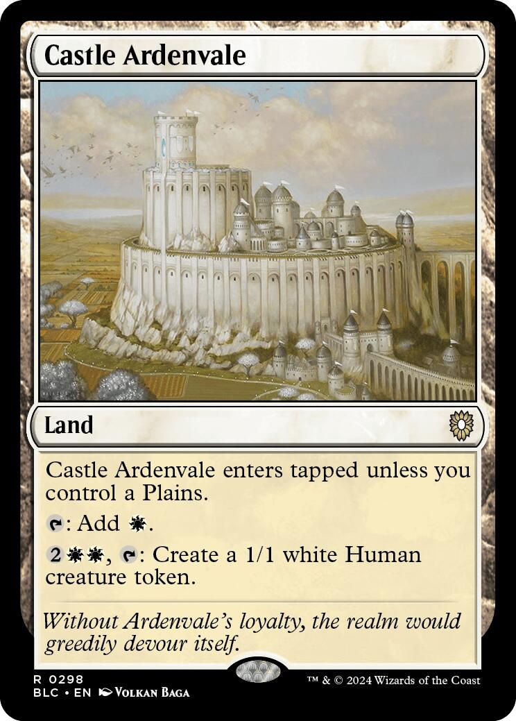 Castle Ardenvale [Bloomburrow Commander] | The CG Realm