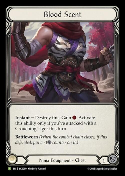 Blood Scent [LGS259] (Promo)  Cold Foil | The CG Realm