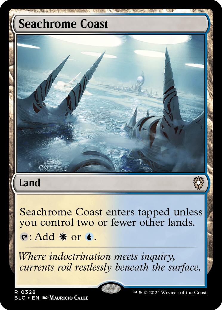 Seachrome Coast [Bloomburrow Commander] | The CG Realm