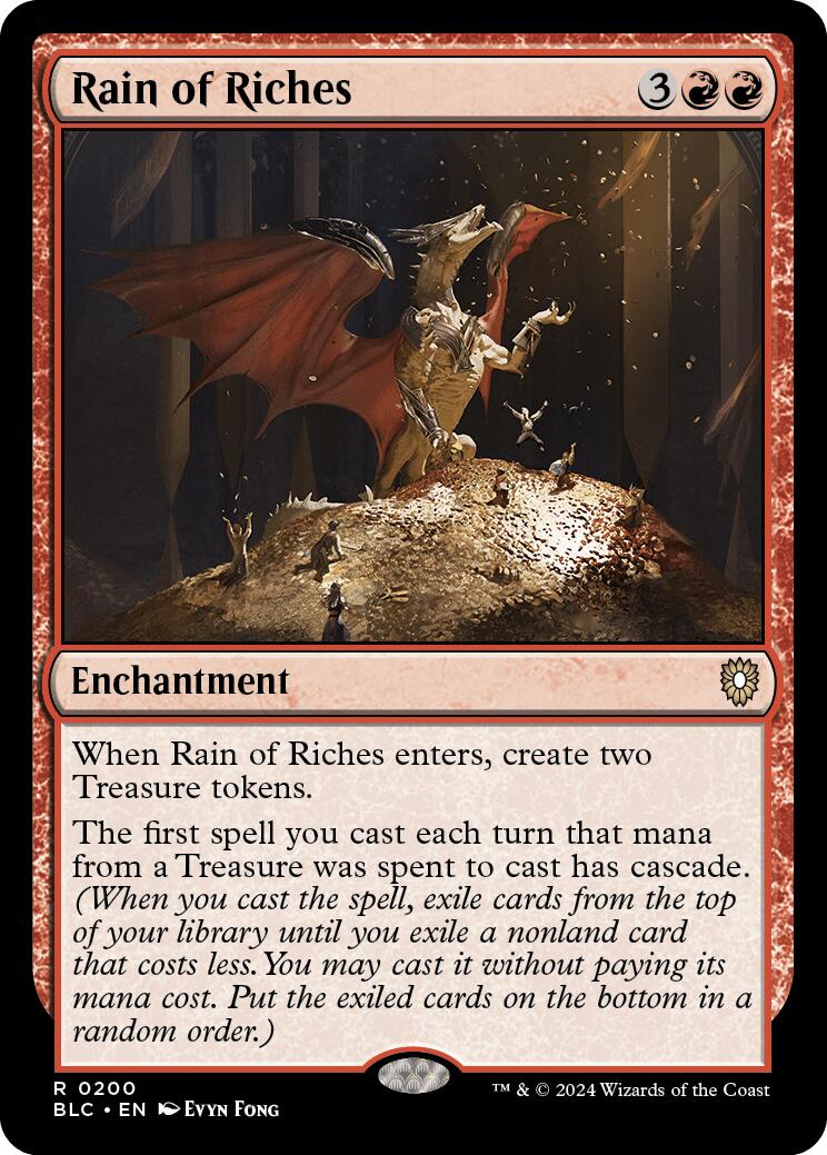 Rain of Riches [Bloomburrow Commander] | The CG Realm