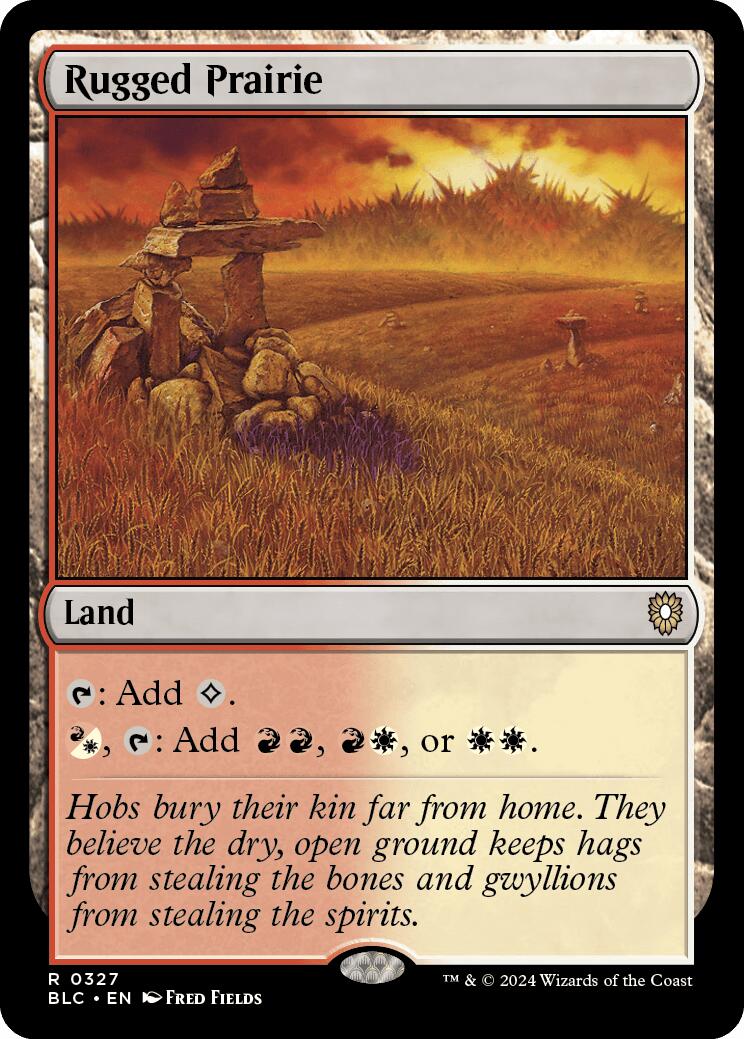 Rugged Prairie [Bloomburrow Commander] | The CG Realm