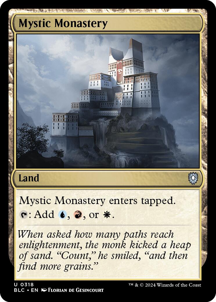 Mystic Monastery [Bloomburrow Commander] | The CG Realm