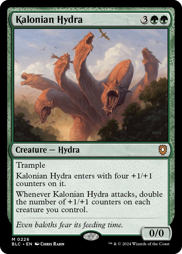 Kalonian Hydra [Bloomburrow Commander] | The CG Realm