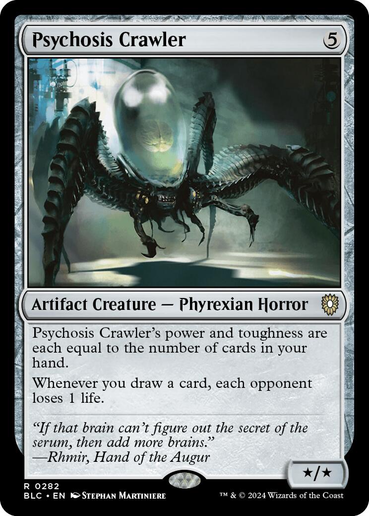 Psychosis Crawler [Bloomburrow Commander] | The CG Realm