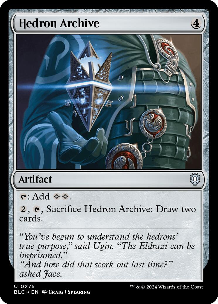 Hedron Archive [Bloomburrow Commander] | The CG Realm