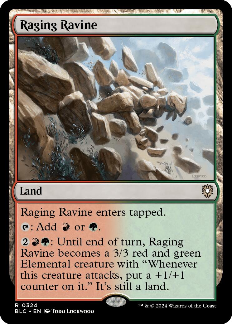 Raging Ravine [Bloomburrow Commander] | The CG Realm