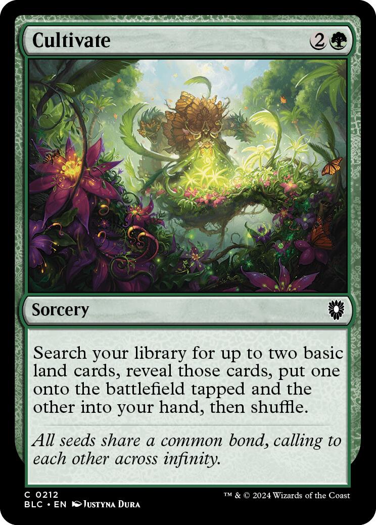 Cultivate [Bloomburrow Commander] | The CG Realm