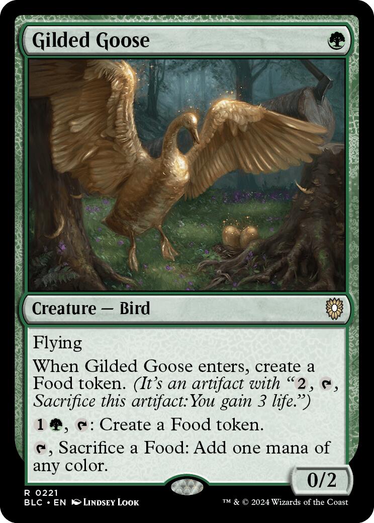 Gilded Goose [Bloomburrow Commander] | The CG Realm