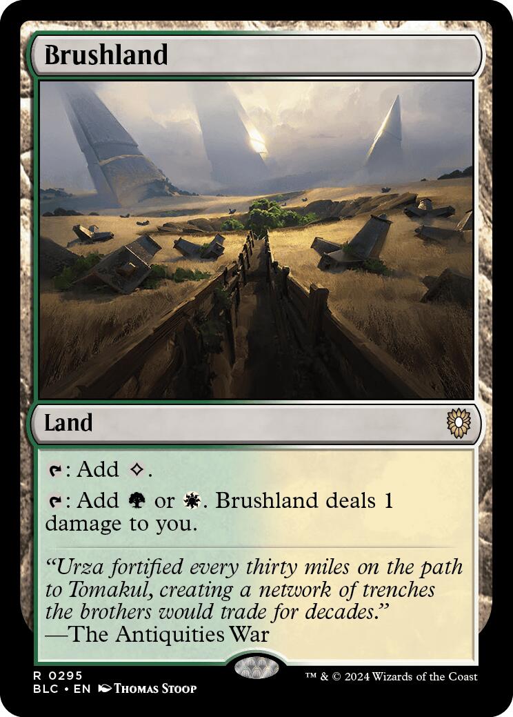 Brushland [Bloomburrow Commander] | The CG Realm