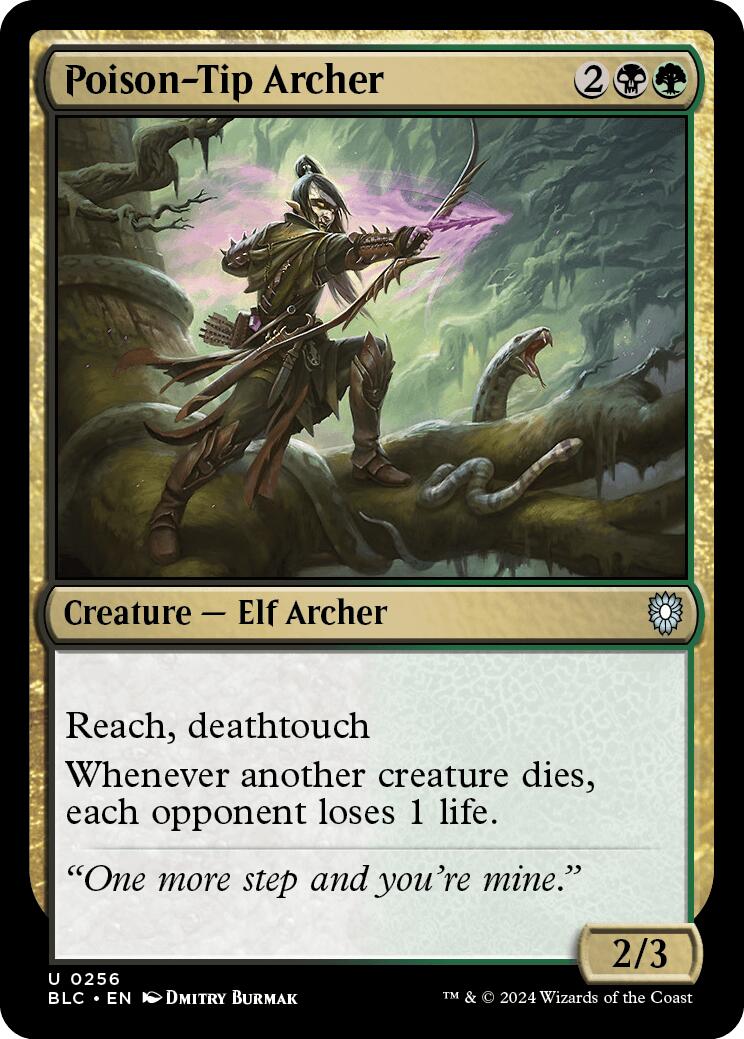 Poison-Tip Archer [Bloomburrow Commander] | The CG Realm