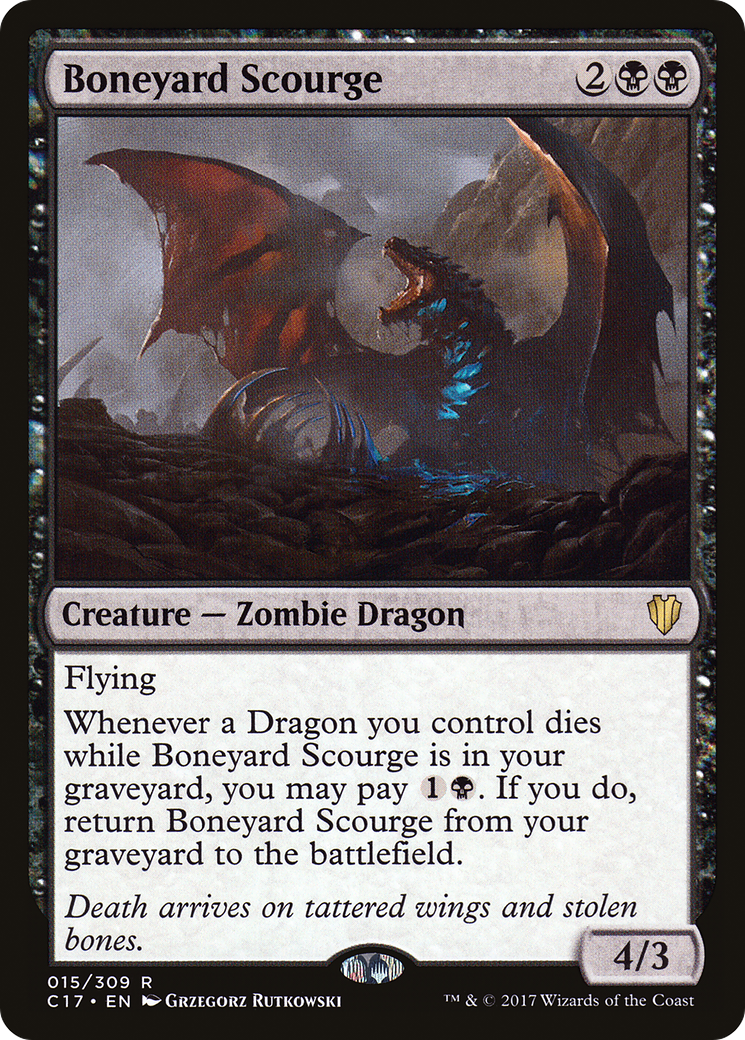 Boneyard Scourge (C17-015) - Commander 2017