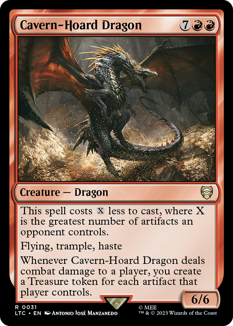 Cavern-Hoard Dragon [The Lord of the Rings: Tales of Middle-Earth Commander] | The CG Realm