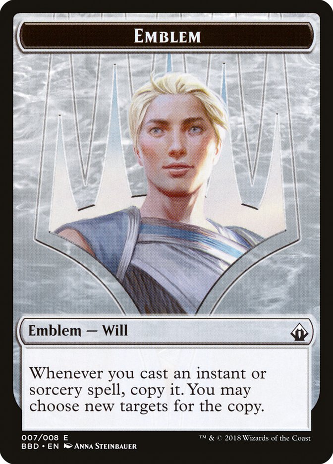 Will Kenrith Emblem [Battlebond Tokens] | The CG Realm