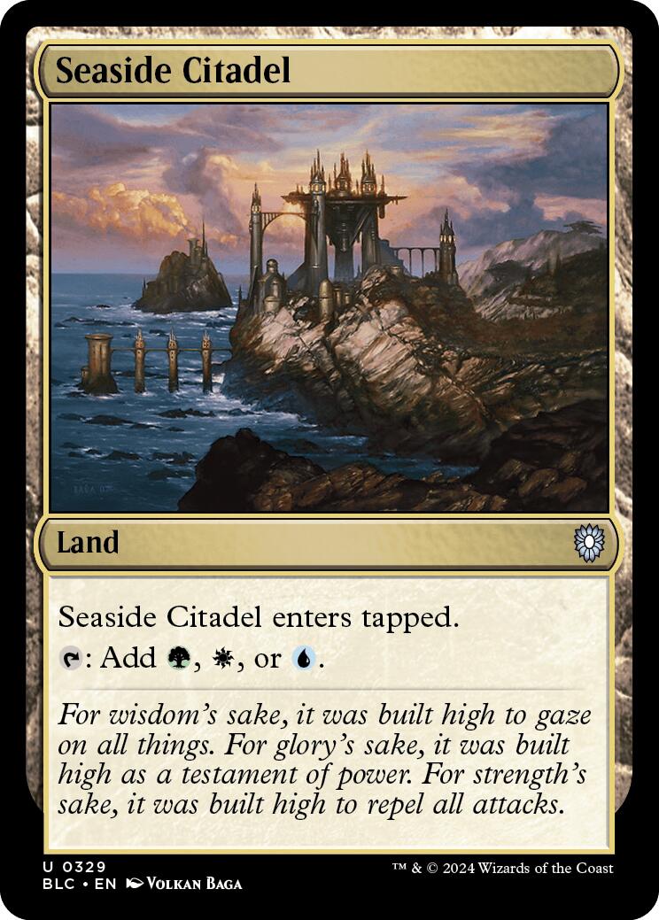 Seaside Citadel [Bloomburrow Commander] | The CG Realm