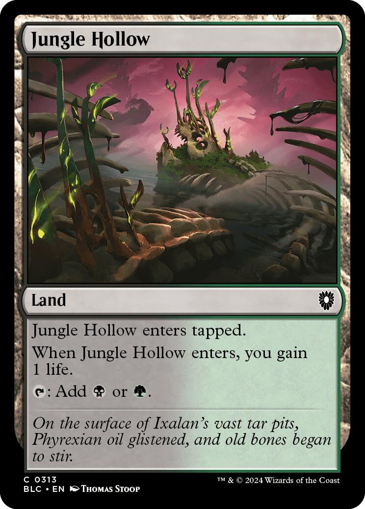 Jungle Hollow [Bloomburrow Commander] | The CG Realm