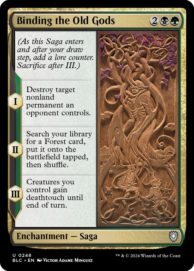 Binding the Old Gods [Bloomburrow Commander] | The CG Realm