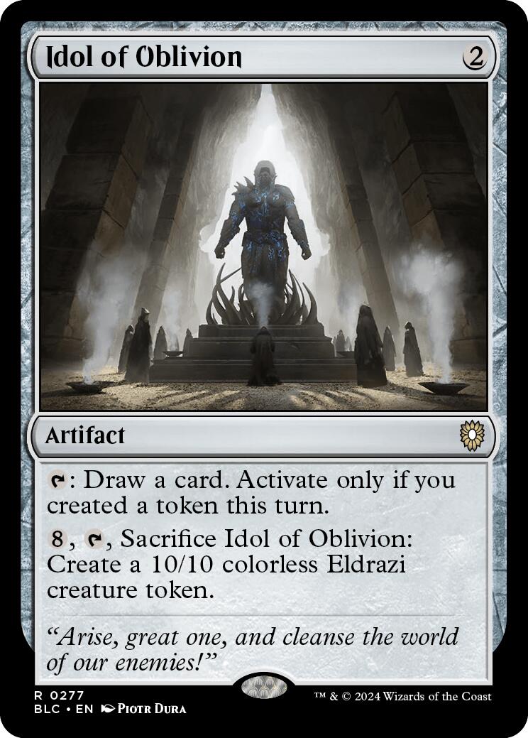 Idol of Oblivion [Bloomburrow Commander] | The CG Realm