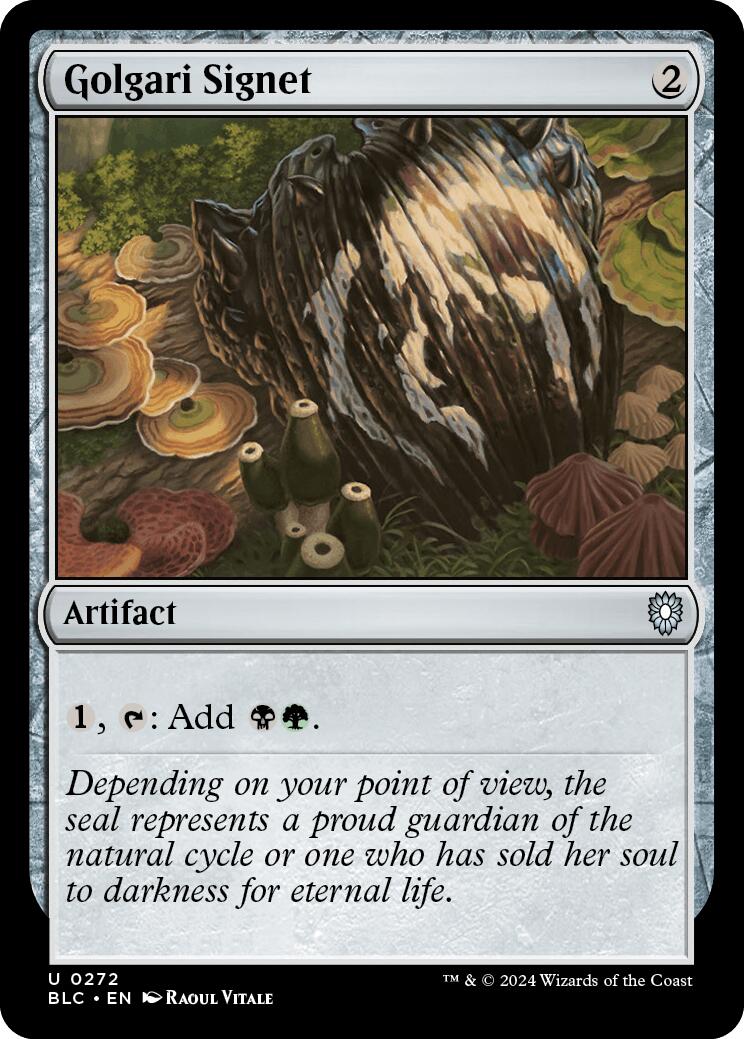 Golgari Signet [Bloomburrow Commander] | The CG Realm