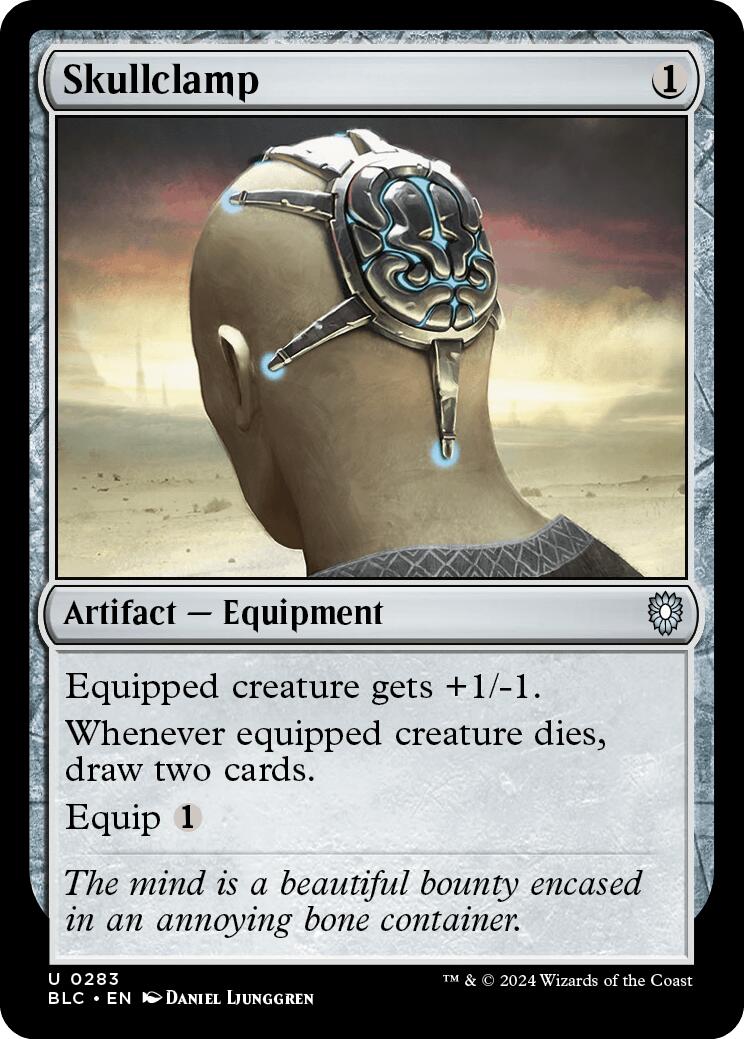 Skullclamp [Bloomburrow Commander] | The CG Realm