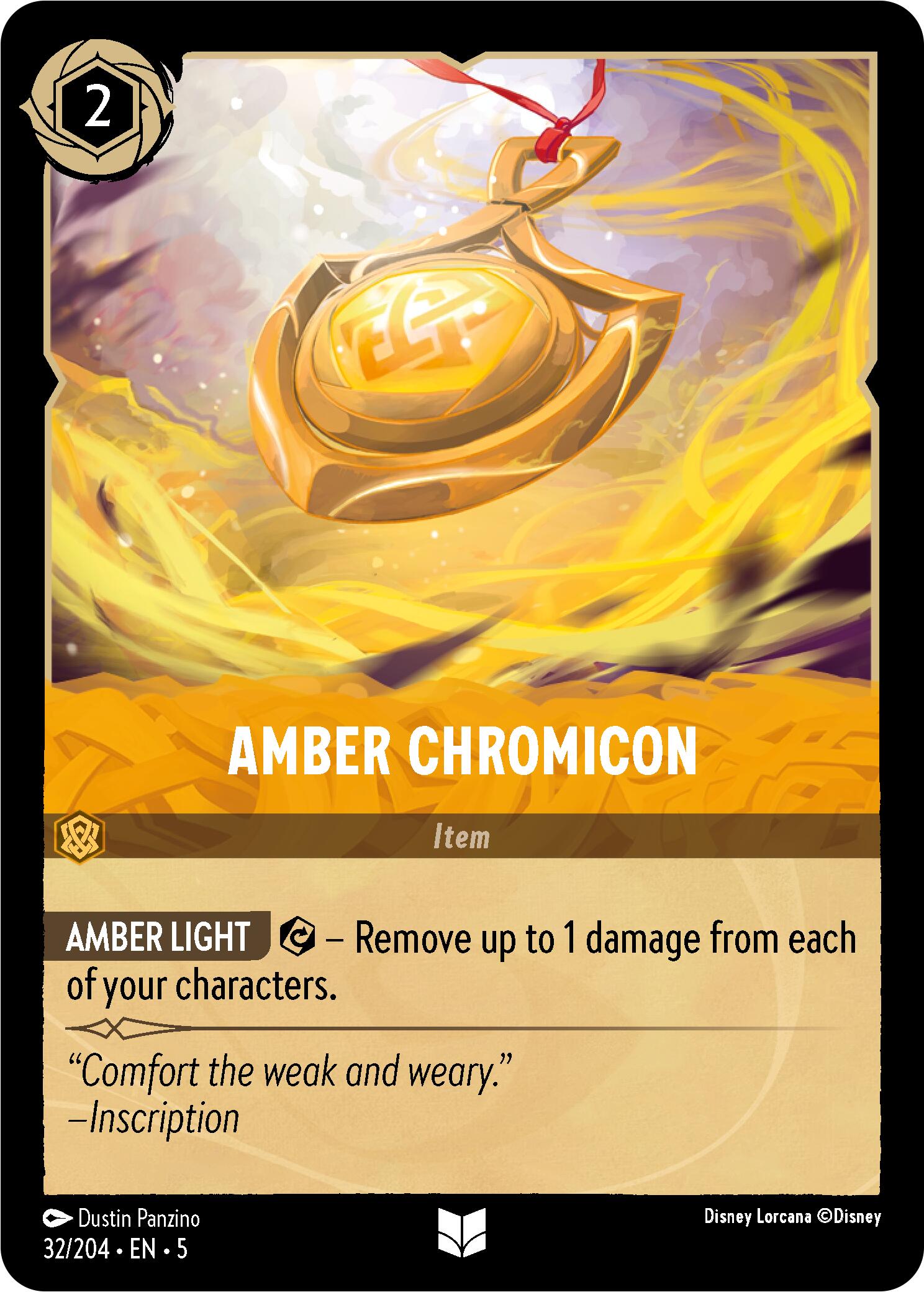 Amber Chromicon (32/204) [Shimmering Skies] | The CG Realm