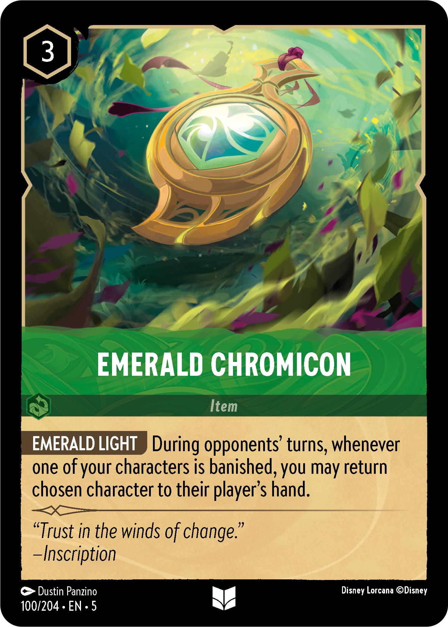 Emerald Chromicon (100/204) [Shimmering Skies] | The CG Realm