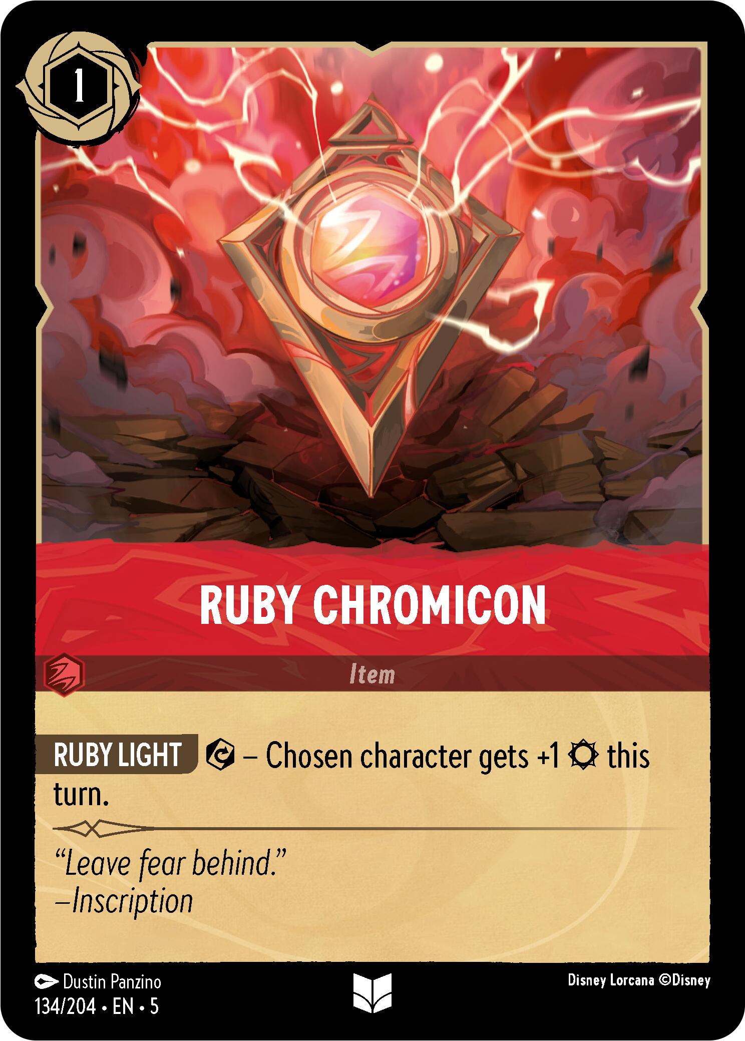 Ruby Chromicon (134/204) [Shimmering Skies] | The CG Realm