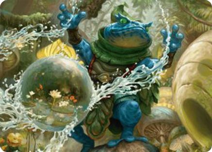 Pond Prophet Art Card (ASBLB-029) - Art Series: Bloomburrow