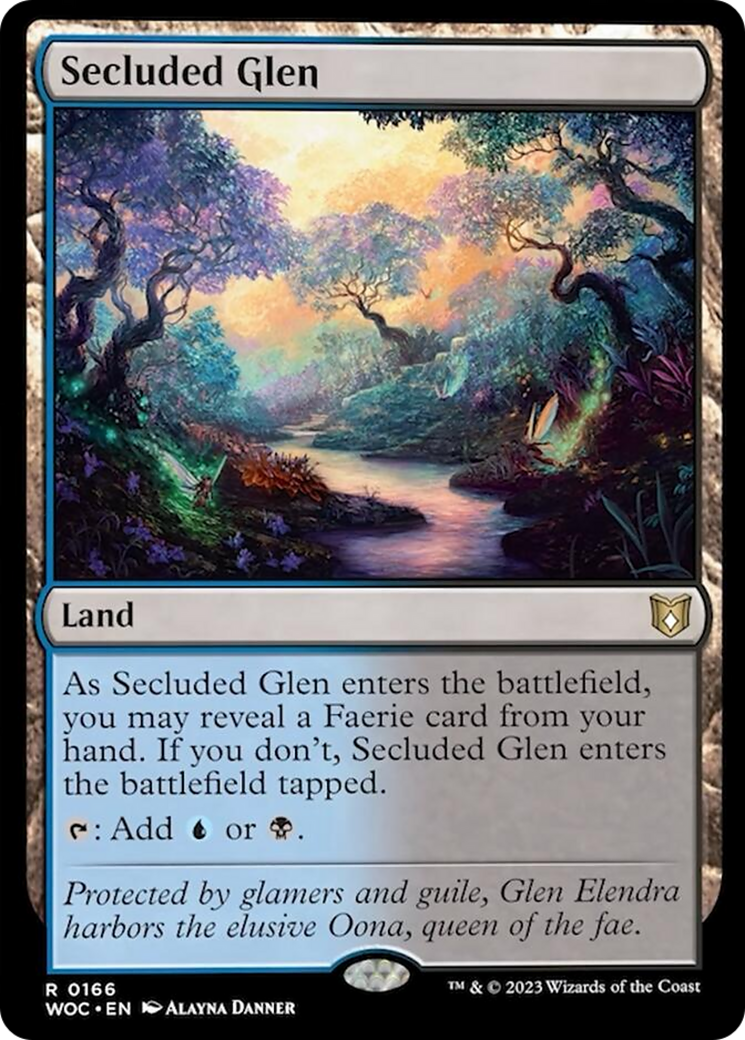 Secluded Glen [Wilds of Eldraine Commander] | The CG Realm