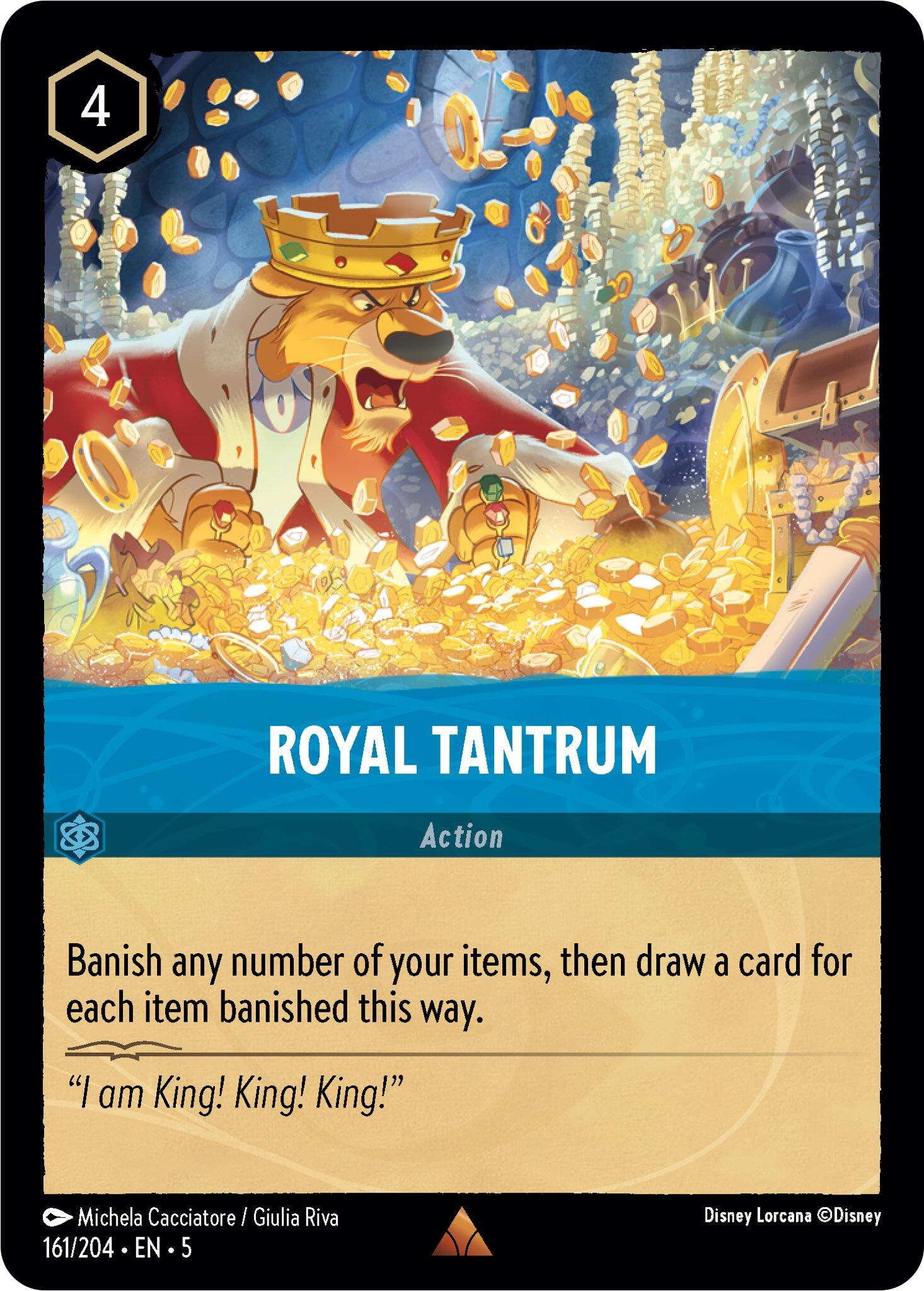 Royal Tantrum (161/204) [Shimmering Skies] | The CG Realm