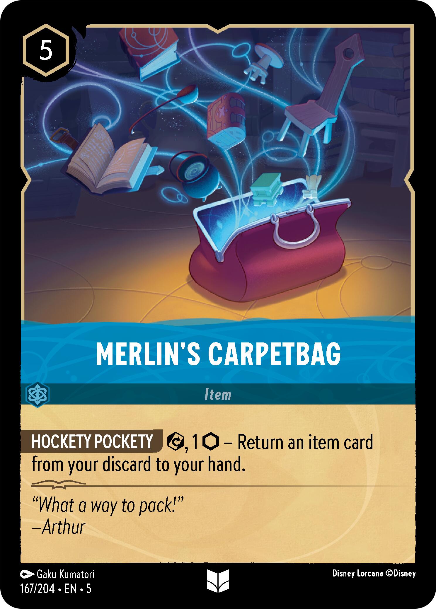 Merlin's Carpetbag (167/204) [Shimmering Skies] | The CG Realm