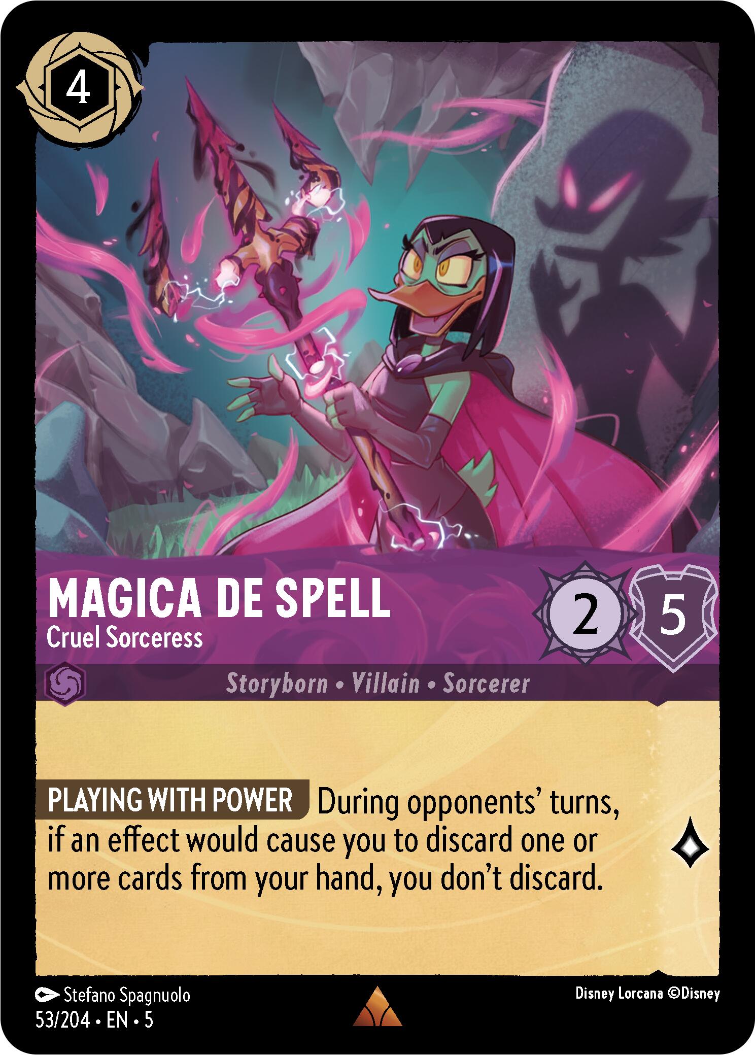 Magica De Spell - Cruel Sorceress (53/204) [Shimmering Skies] | The CG Realm