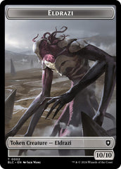 Eldrazi // Clue Double-Sided Token [Bloomburrow Commander Tokens] | The CG Realm