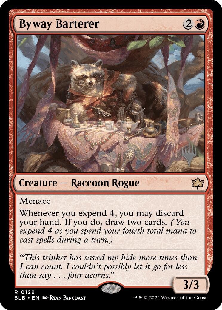 Byway Barterer (Promo Pack) [Bloomburrow Promos] | The CG Realm