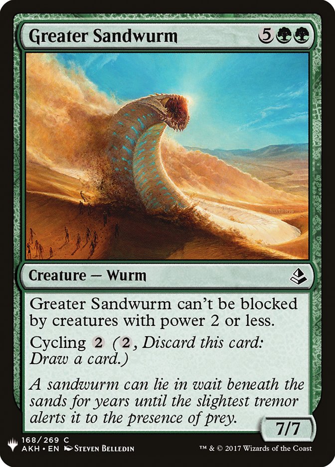 Greater Sandwurm [Mystery Booster] | The CG Realm