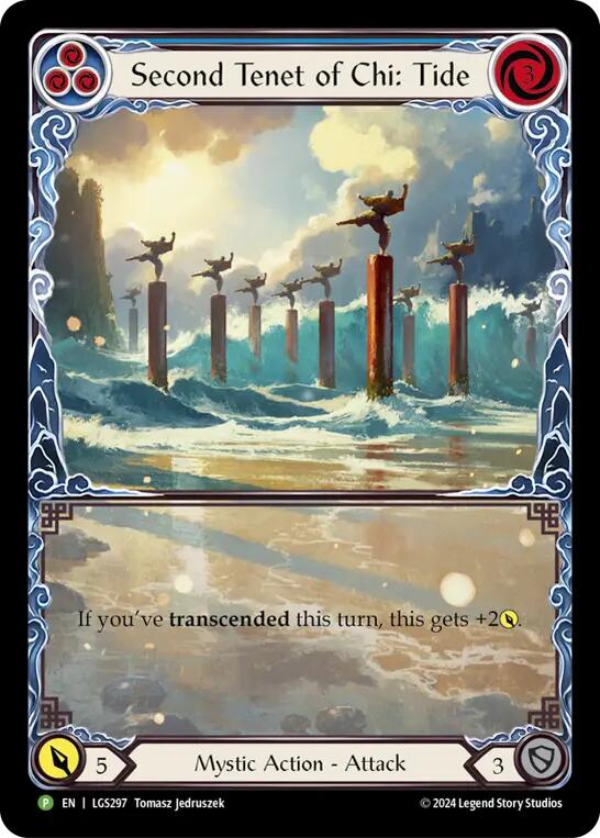 Second Tenet of Chi: Tide [LGS297] (Promo)  Rainbow Foil | The CG Realm