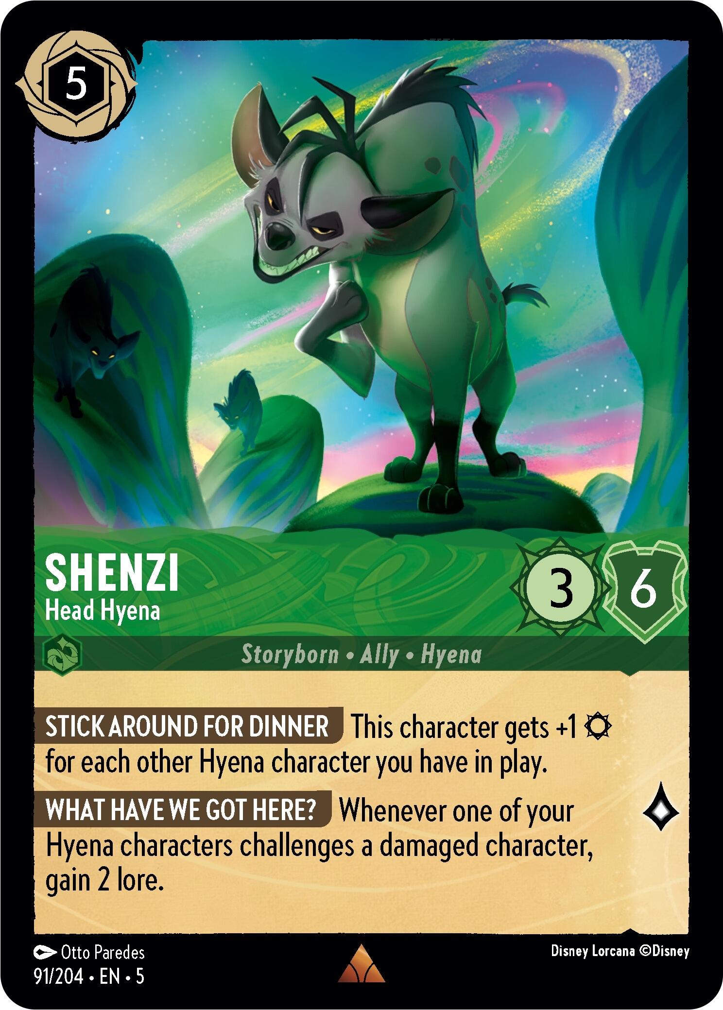 Shenzi - Head Hyena (91/204) [Shimmering Skies] | The CG Realm