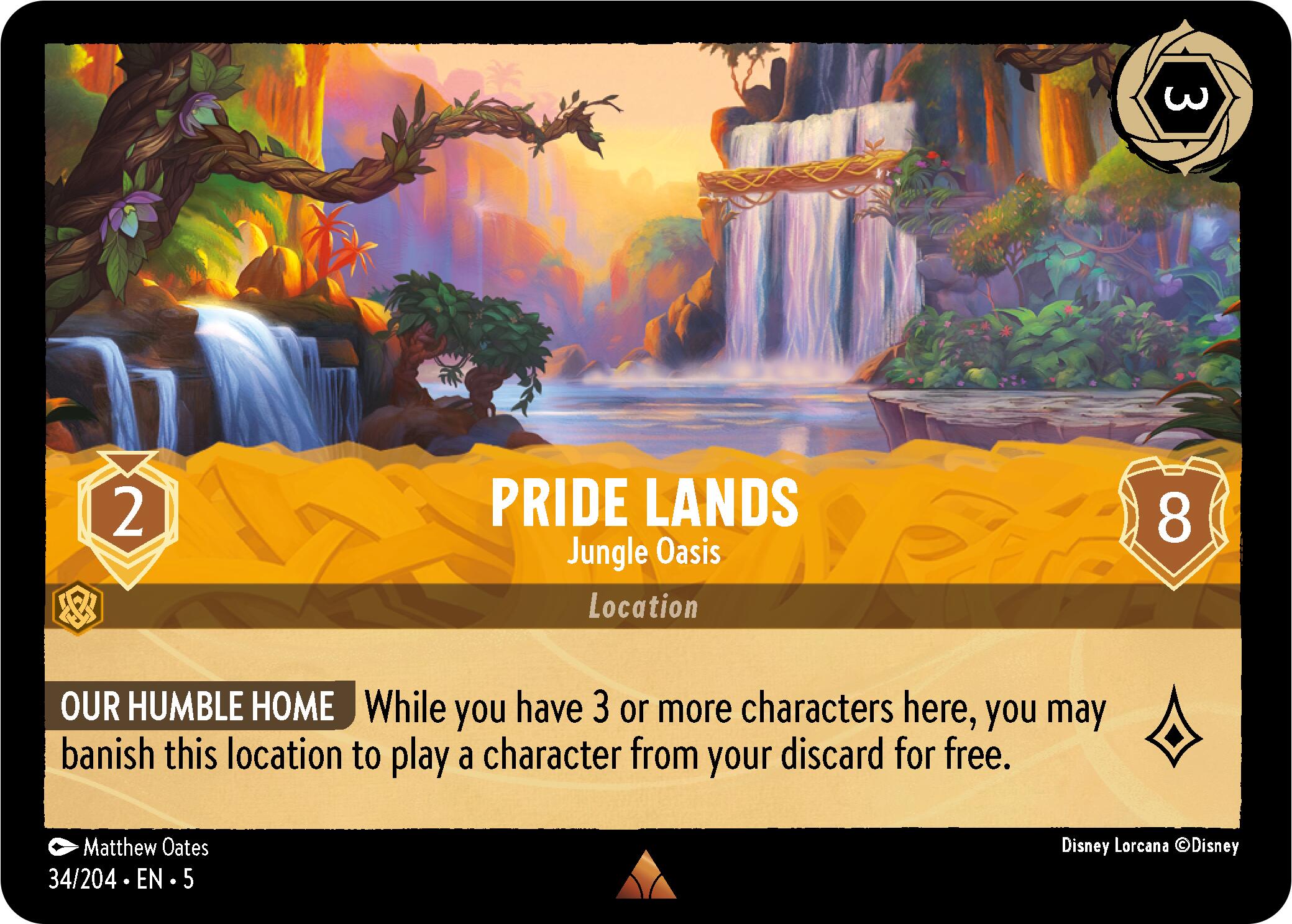 Pride Lands - Jungle Oasis (34/204) [Shimmering Skies] | The CG Realm