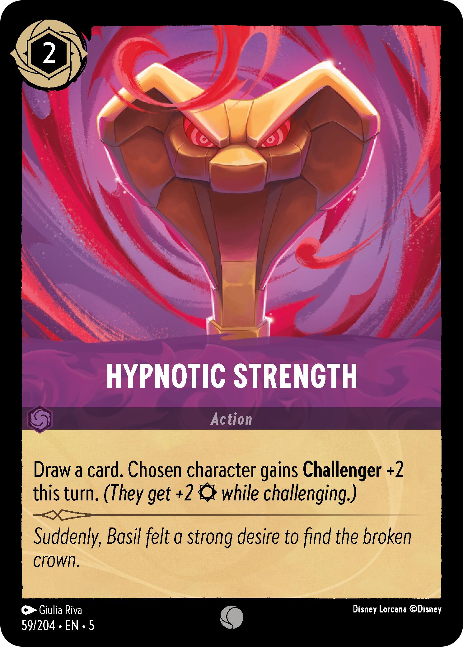 Hypnotic Strength (59/204) [Shimmering Skies] | The CG Realm