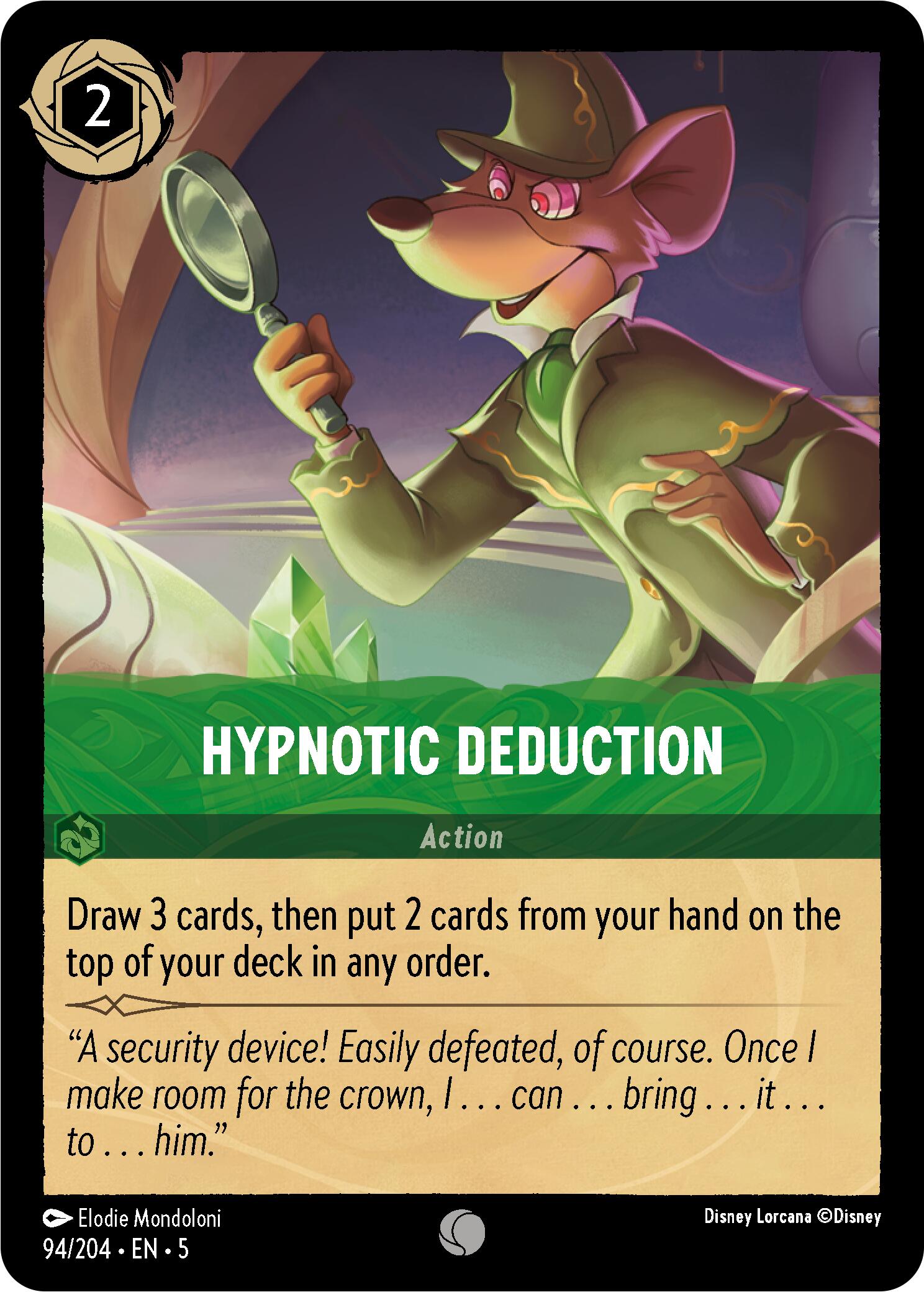 Hypnotic Deduction (94/204) [Shimmering Skies] | The CG Realm