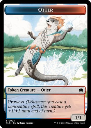 Otter // Copy Double-Sided Token (BLB-25 // 1) - Bloomburrow