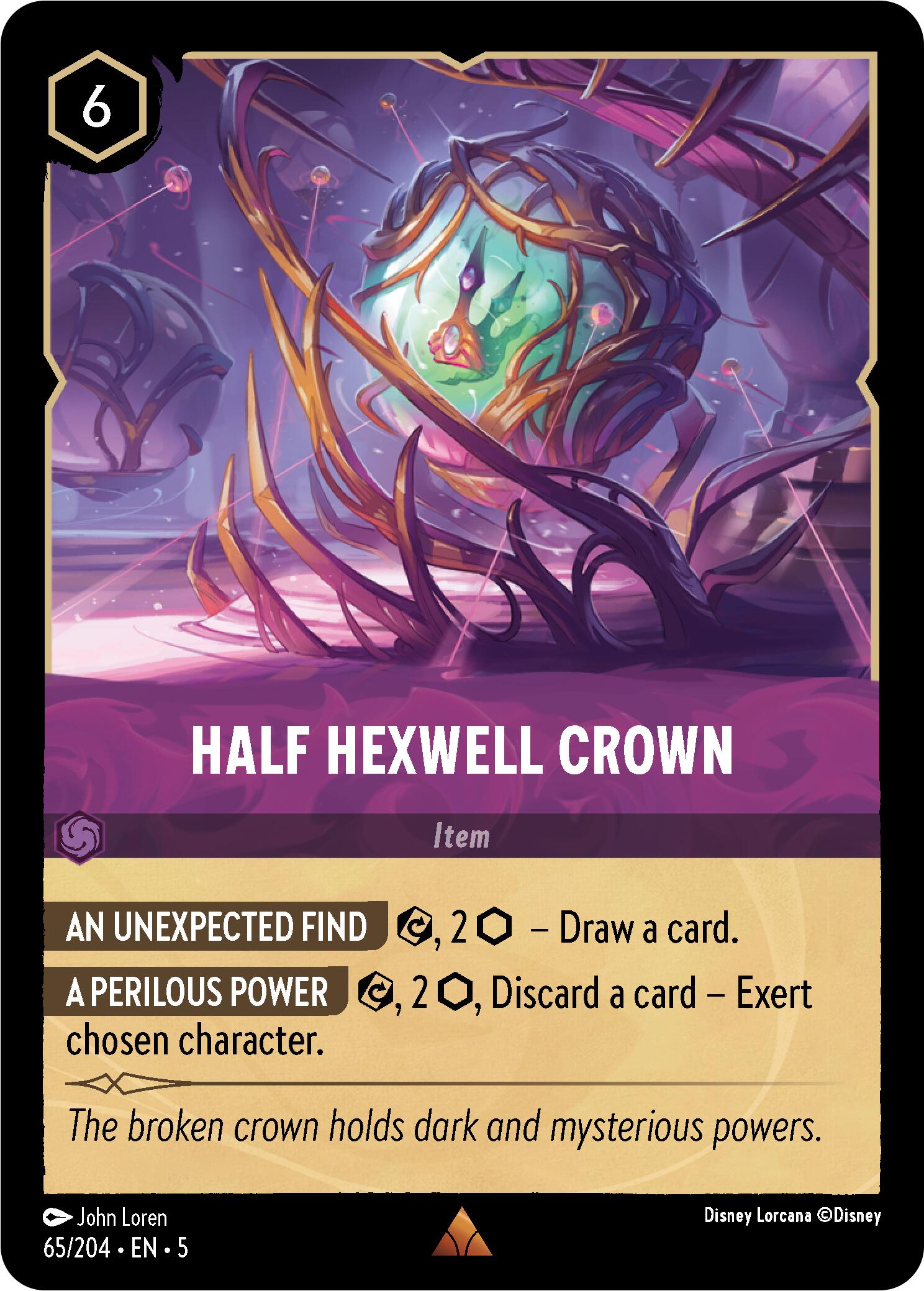 Half Hexwell Crown (65/204) [Shimmering Skies] | The CG Realm