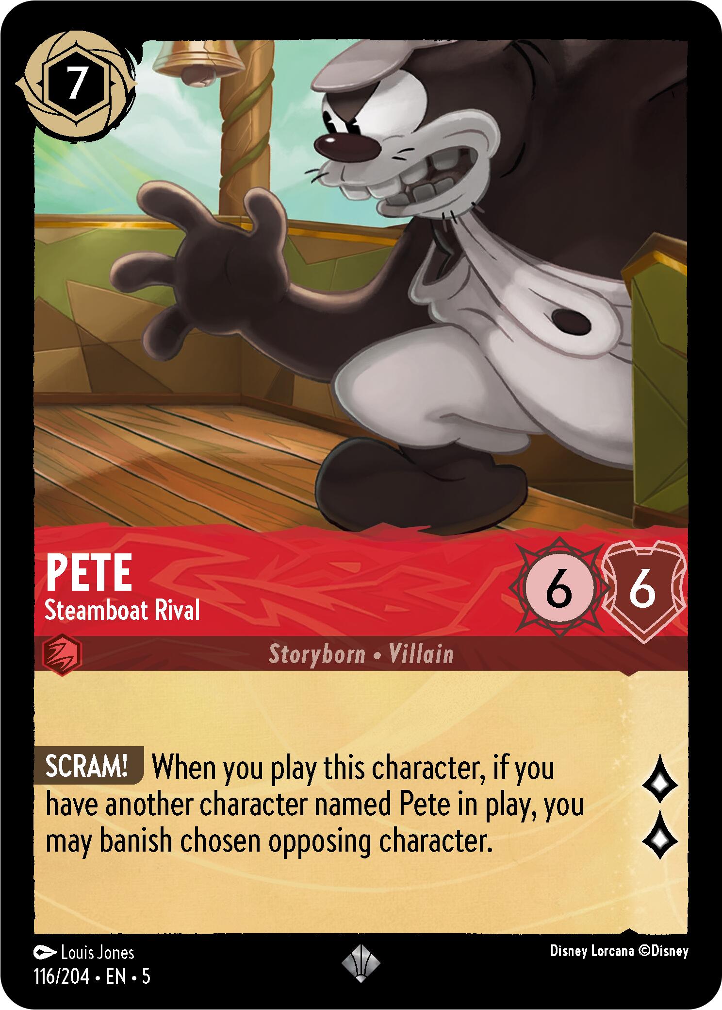 Pete - Steamboat Rival (116/204) [Shimmering Skies] | The CG Realm