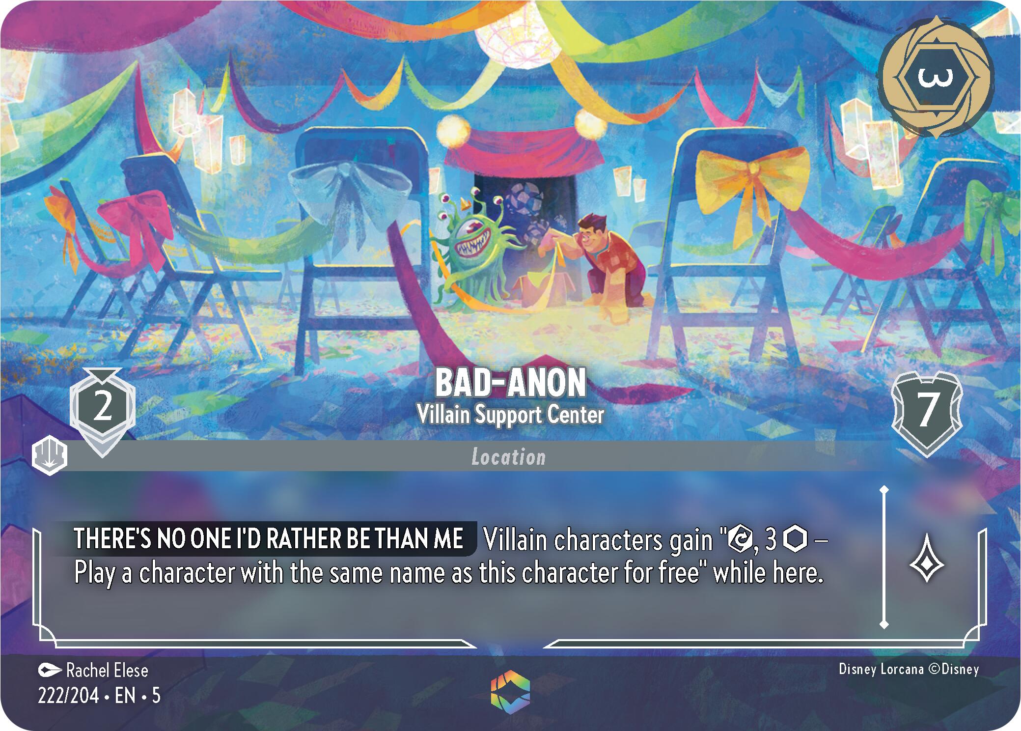 Bad-Anon - Villain Support Center (Enchanted) (222/204) [Shimmering Skies] | The CG Realm