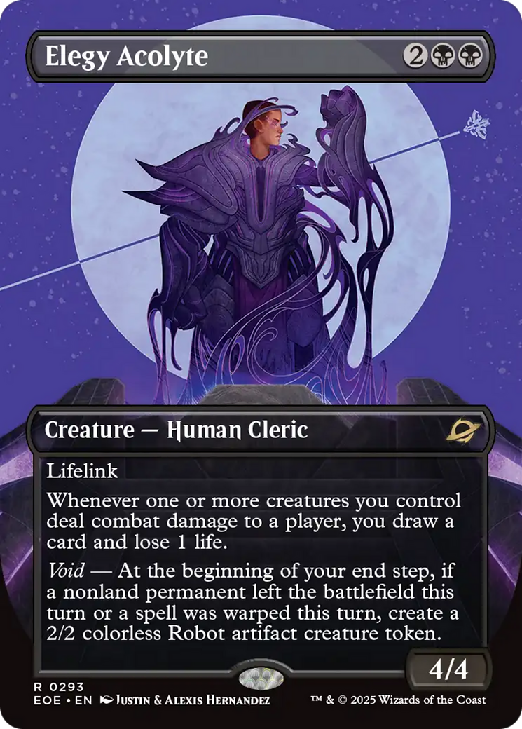 Elegy Acolyte (Borderless) [Edge of Eternities] | The CG Realm