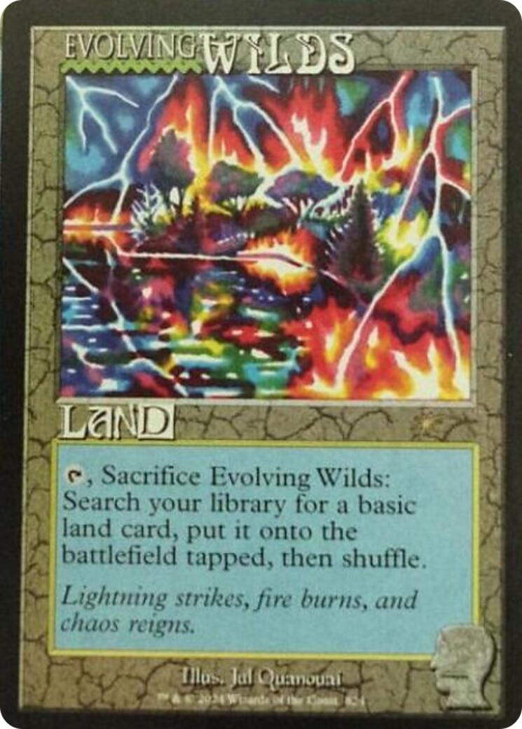 Evolving Wilds (Rainbow Foil) [Secret Lair Drop Series] | The CG Realm